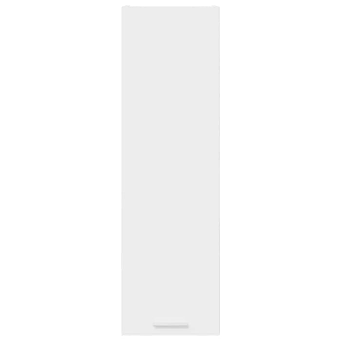 Hanging Cabinet Riga White 30 X 31 X 100 Cm Engineered Wood Nnattb