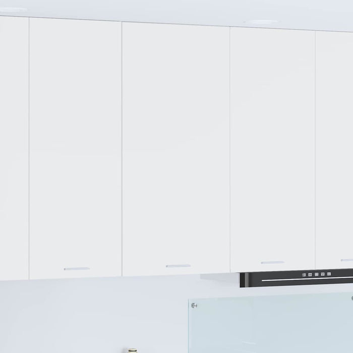 Hanging Cabinet Riga White 50 X 31 X 100 Cm Engineered Wood Nnatal