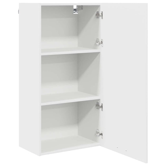 Hanging Cabinet Riga White 50 X 31 X 100 Cm Engineered Wood Nnatal