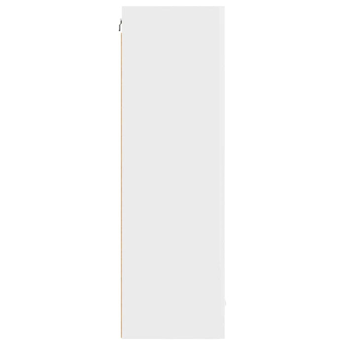 Hanging Cabinet Riga White 50 X 31 X 100 Cm Engineered Wood Nnatal