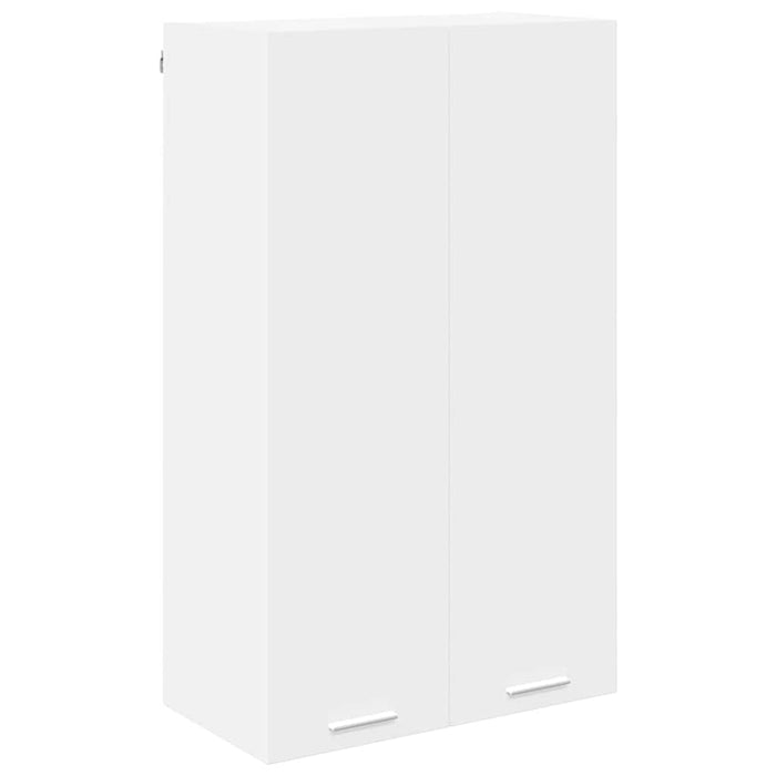 Hanging Cabinet Riga White 60 X 31 X 100 Cm Engineered Wood Nnatpa