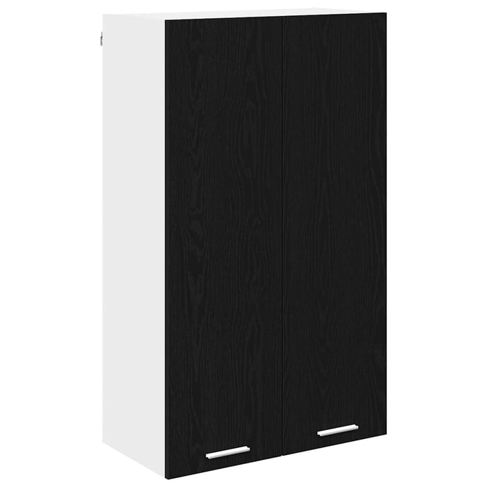 Hanging Cabinet Riga Black Oak 60 X 31 X 100 Cm Engineered Wood Nnatpp