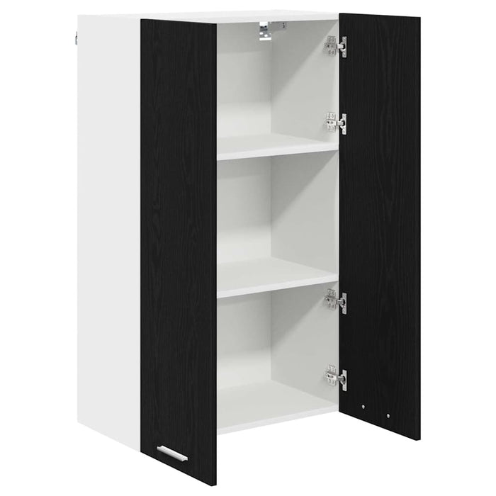 Hanging Cabinet Riga Black Oak 60 X 31 X 100 Cm Engineered Wood Nnatpp