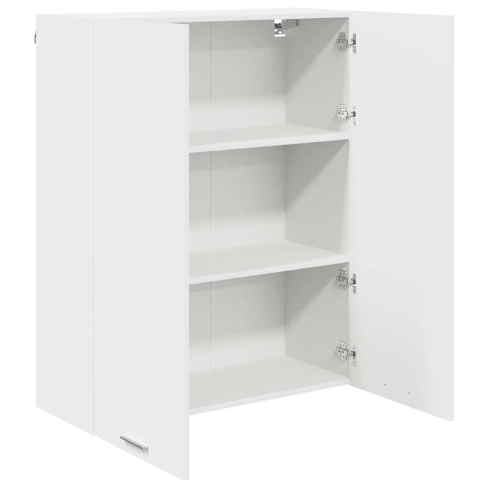 Hanging Cabinet Riga White 80 X 31 X 100 Cm Engineered Wood Nnatlx