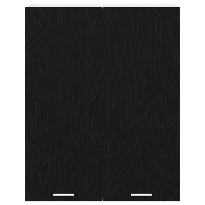 Hanging Cabinet Riga Black Oak 80 X 31 X 100 Cm Engineered Wood Nnatlt