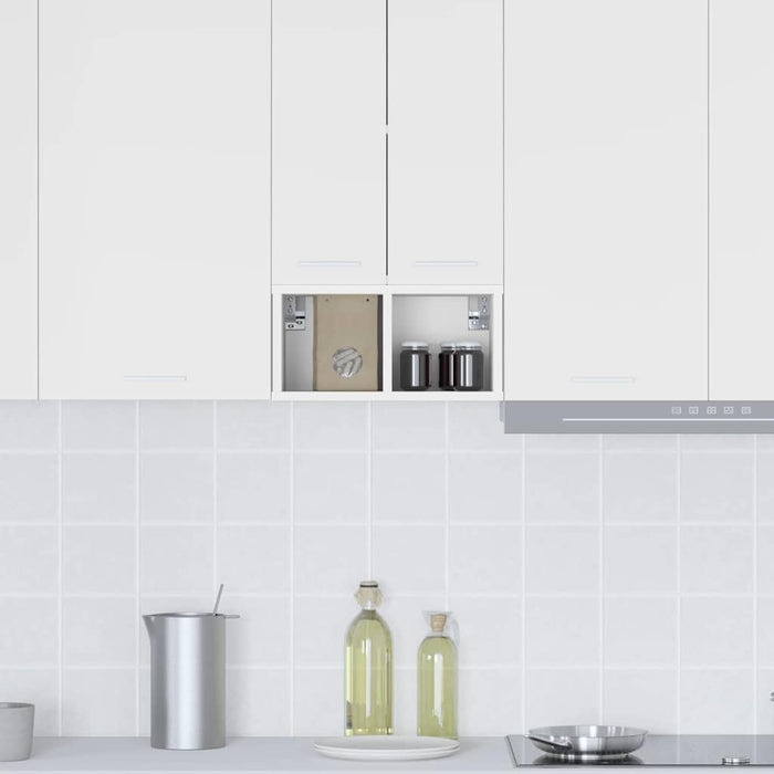 Hanging Cabinet Riga White 20 X 29.5 X 40 Cm Engineered Wood Nnaabx