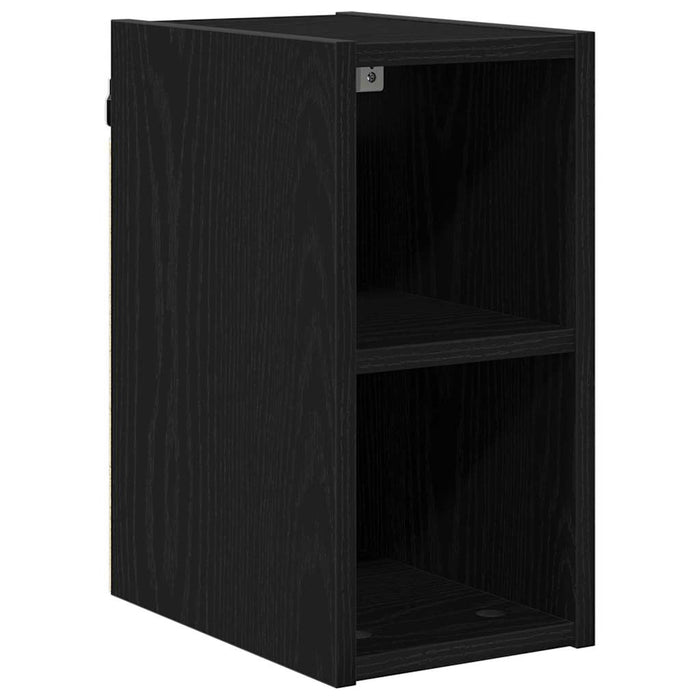 Hanging Cabinet With Shelf Riga Black Oak 20 X 29.5 X 40 Cm Nnaabt