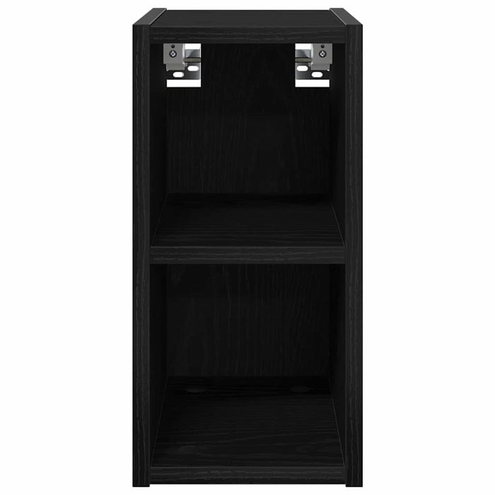 Hanging Cabinet With Shelf Riga Black Oak 20 X 29.5 X 40 Cm Nnaabt