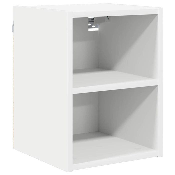 Hanging Cabinet Riga White 30 X 29.5 X 40 Cm Engineered Wood Nnaaob