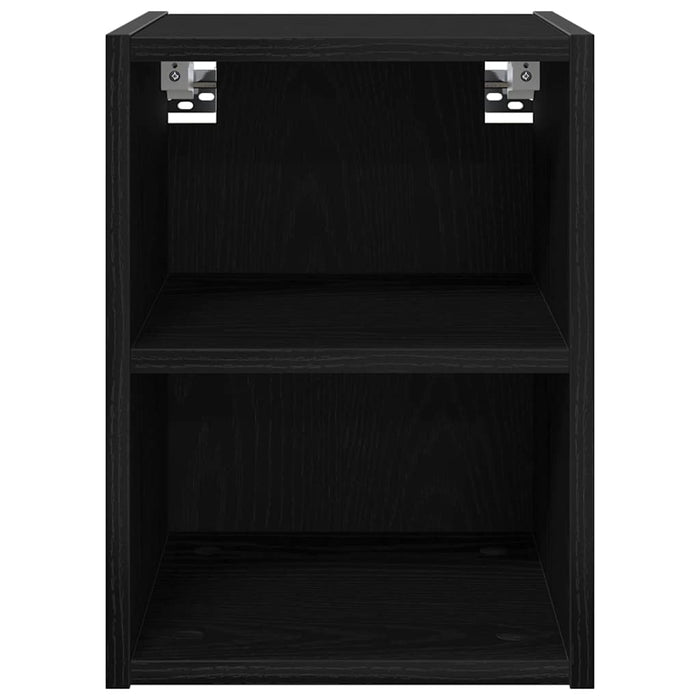 Hanging Cabinet With Shelf Riga Black Oak 30 X 29.5 X 40 Cm Nnaaoo