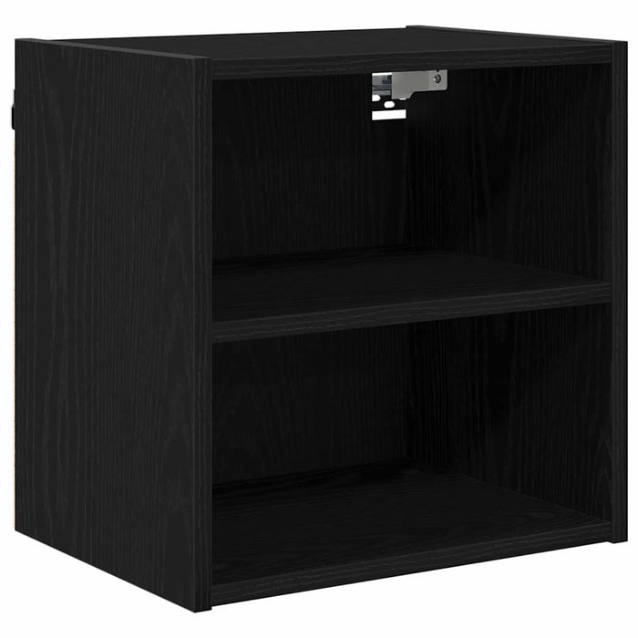 Hanging Cabinet With Shelf Riga Black Oak 40 X 29.5 X 40 Cm Nnaaok