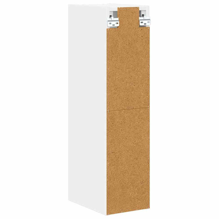 Hanging Cabinet Riga White 20 X 29.5 X 80 Cm Engineered Wood Nnaaxl