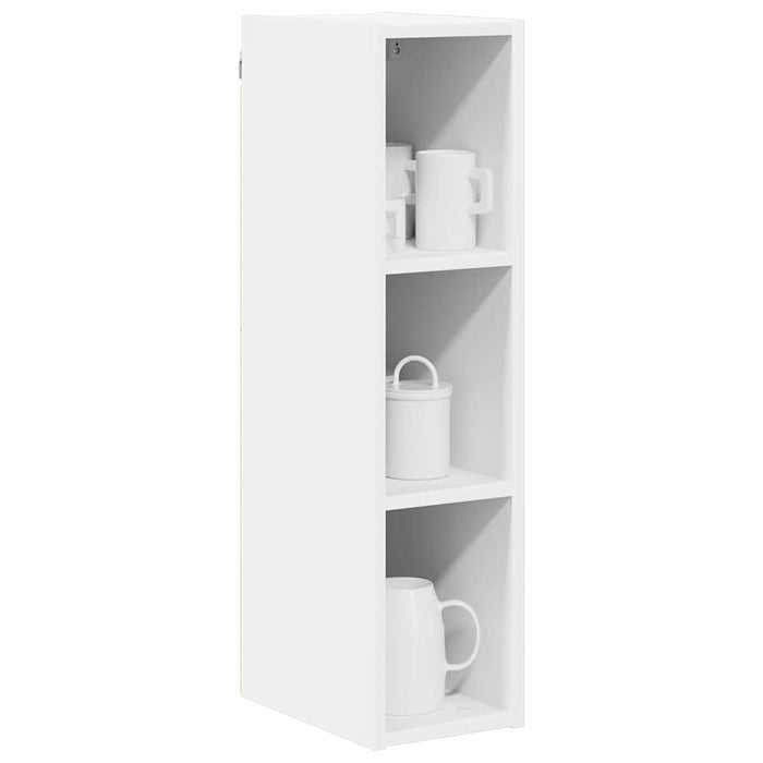 Hanging Cabinet Riga White 20 X 29.5 X 80 Cm Engineered Wood Nnaaxl
