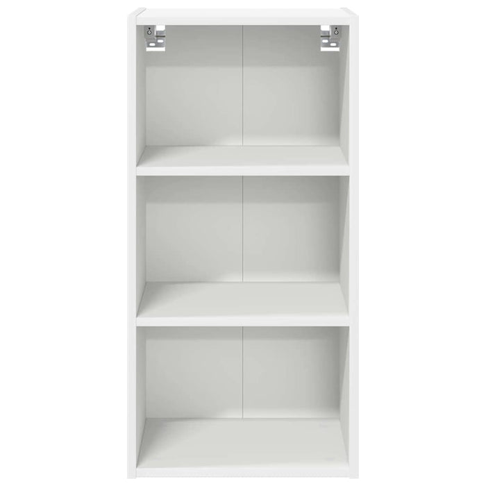 Hanging Cabinet Riga White 40 X 29.5 X 80 Cm Engineered Wood Nnaaax