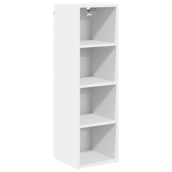Hanging Cabinet Riga White 30 X 29.5 X 100 Cm Engineered Wood Nnaapn
