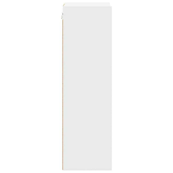 Hanging Cabinet Riga White 30 X 29.5 X 100 Cm Engineered Wood Nnaapn