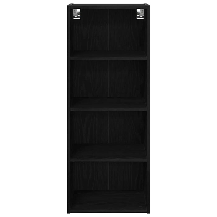 Hanging Cabinet With Shelf Riga Black Oak 40 X 29.5 X 100 Cm Nnaali