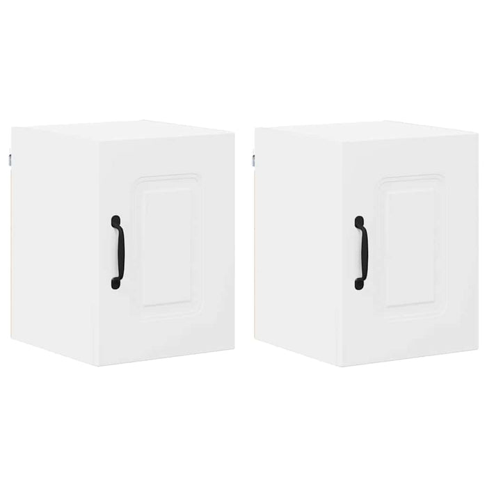 Kitchen Wall Cabinet With Shelf 2 Pcs White 30 X 31 X 40 Cm Nnaakp