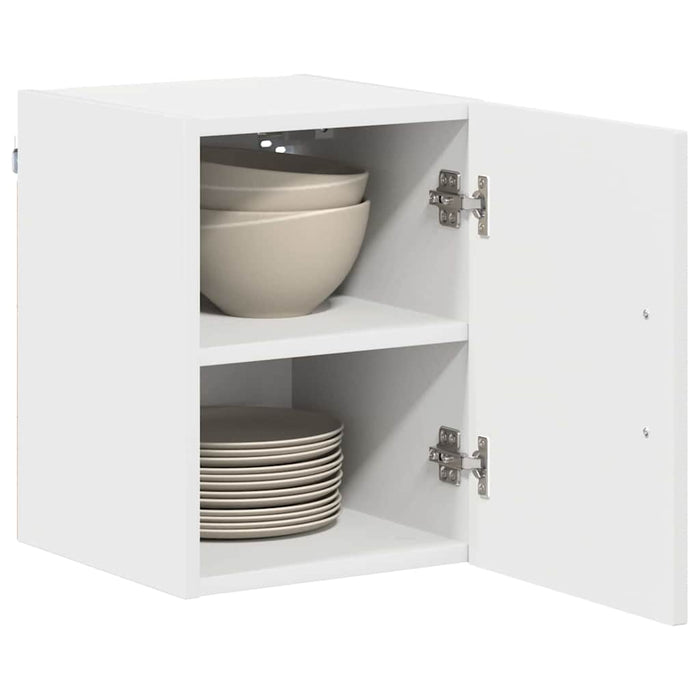 Kitchen Wall Cabinet With Shelf 2 Pcs White 30 X 31 X 40 Cm Nnaakp