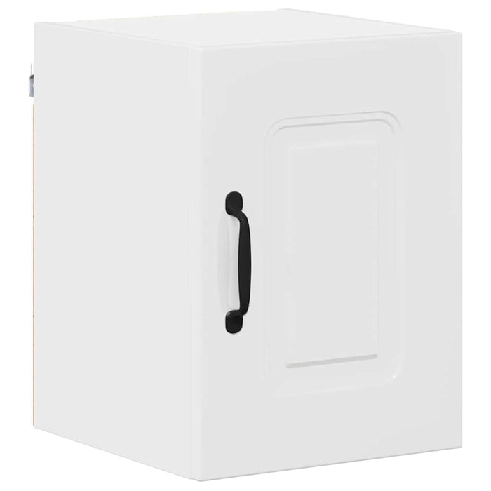 Kitchen Wall Cabinet With Door Glossy Look White 30 X 31 X 40 Cm Nnapbx