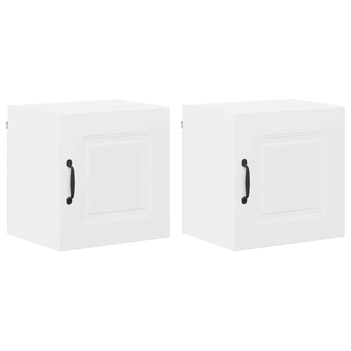 Kitchen Wall Cabinet With Shelf 2 Pcs White 40 X 31 X 40 Cm Nnapop