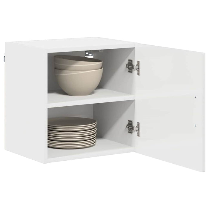 Kitchen Wall Cabinet With Shelf 2 Pcs White 40 X 31 X 40 Cm Nnapop