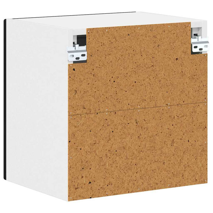 Kitchen Wall Cabinet Black 40 X 31 X 40 Cm Engineered Wood Nnapol