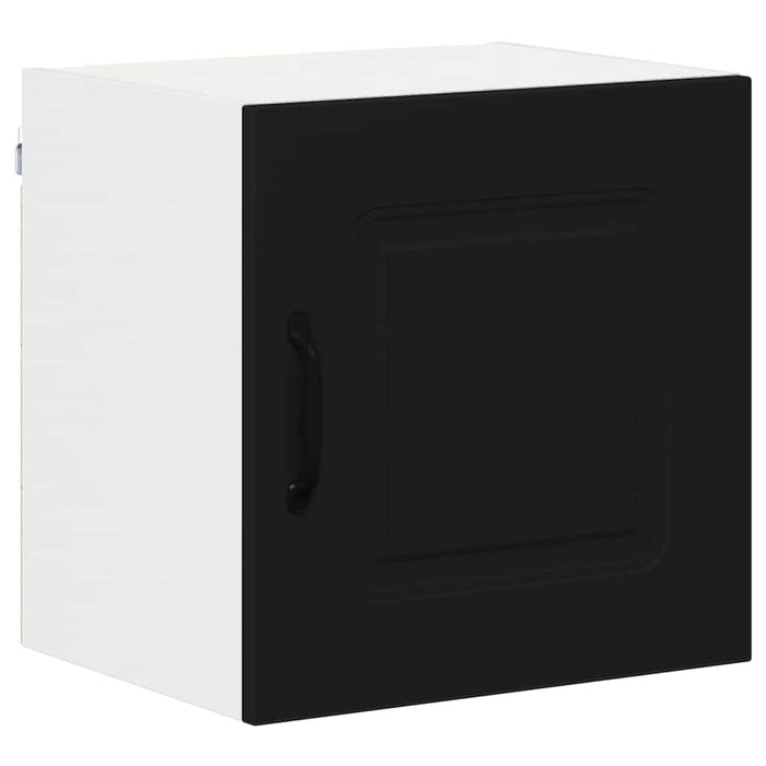 Kitchen Wall Cabinet With Shelf 2 Pcs Black 40 X 31 X 40 Cm Nnapoi