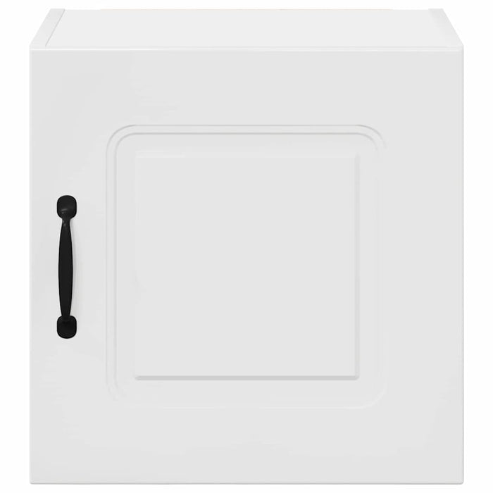 Kitchen Wall Cabinet 2 Pcs Glossy Look White 40 X 31 X 40 Cm Nnapxt