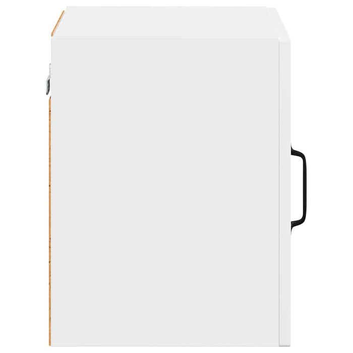 Kitchen Wall Cabinet 2 Pcs Glossy Look White 40 X 31 X 40 Cm Nnapxt