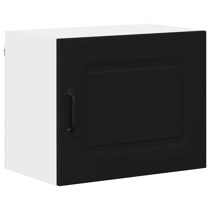 Kitchen Wall Cabinet With Shelf 2 Pcs Black 50 X 31 X 40 Cm Nnapti
