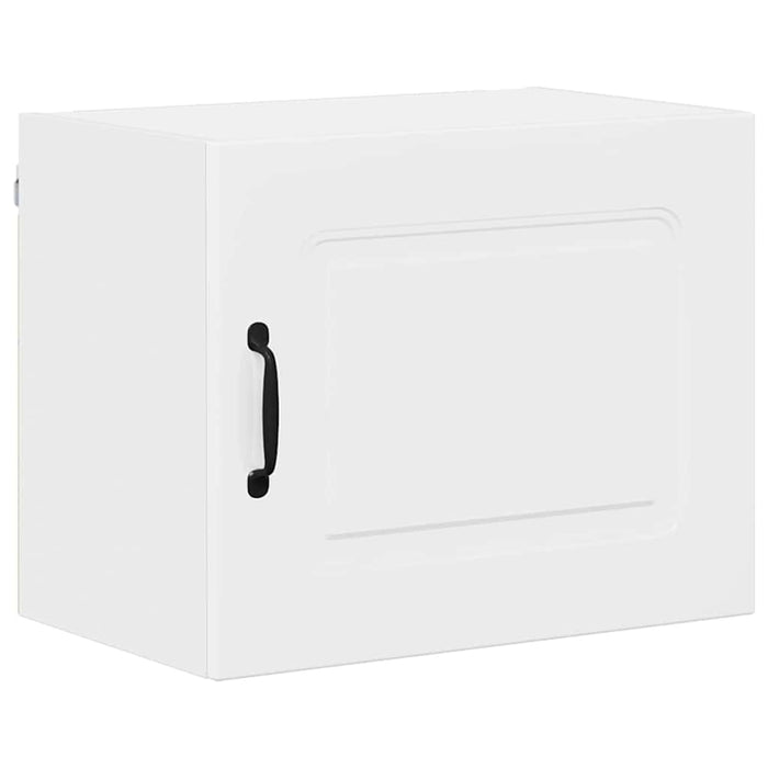 Kitchen Wall Cabinet With Door Glossy Look White 50 X 31 X 40 Cm Nnapax