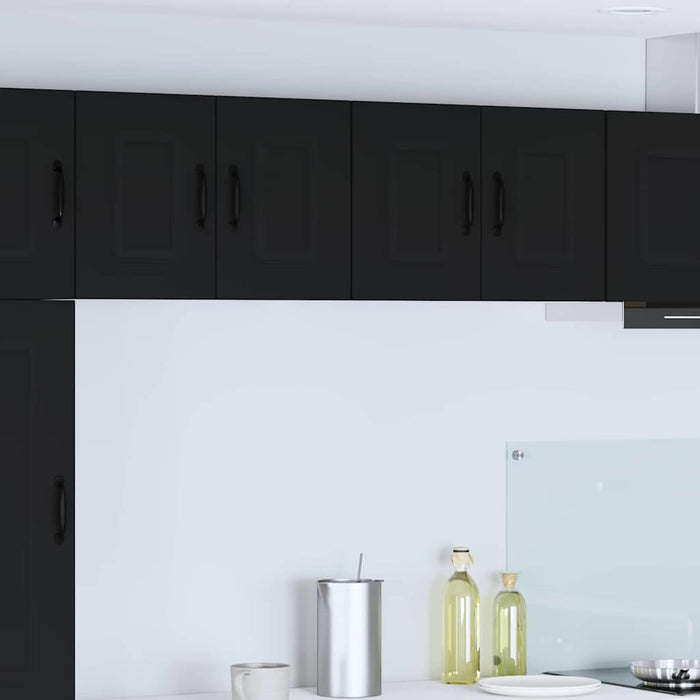Kitchen Wall Cabinet Black 60 X 31 X 40 Cm Engineered Wood Nnappl