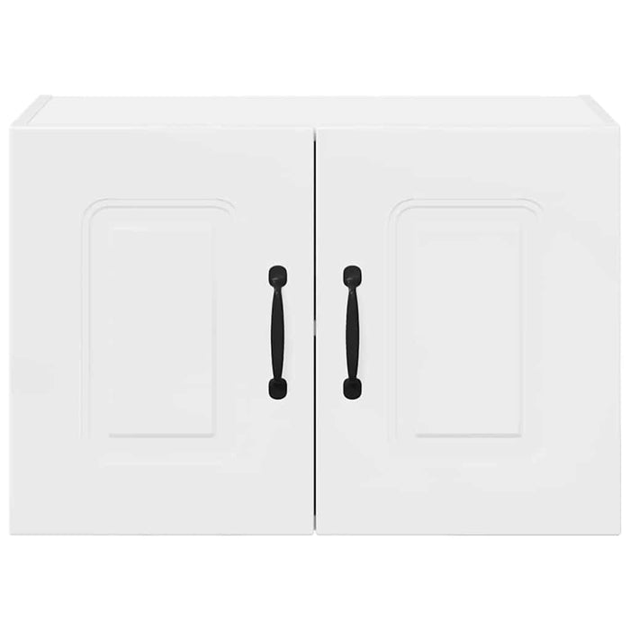 Kitchen Wall Cabinet 2 Pcs Glossy Look White 60 X 31 X 40 Cm Nnaplt