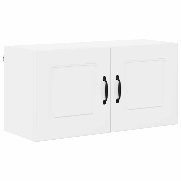 Kitchen Wall Cabinet With Door Glossy Look White 80 X 31 X 40 Cm Nnapnx