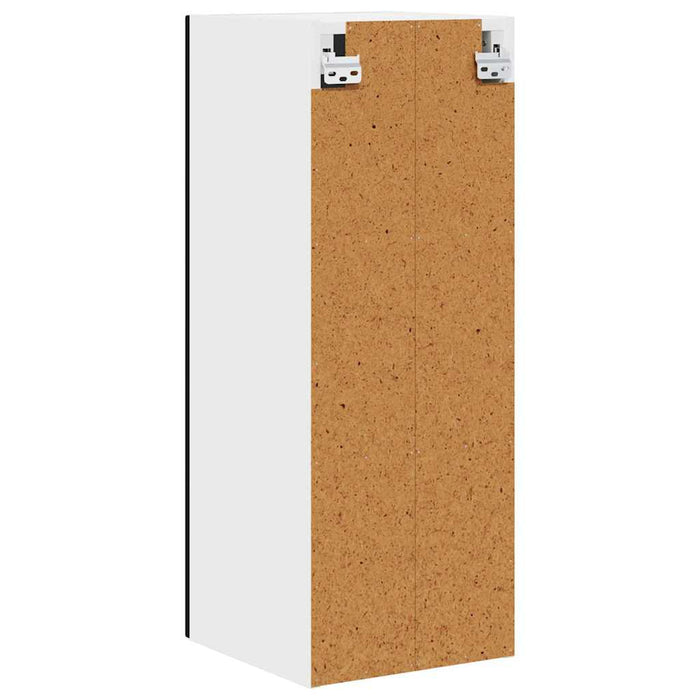 Kitchen Wall Cabinet With Shelf 2 Pcs Black 30 X 31 X 80 Cm Nnalpi