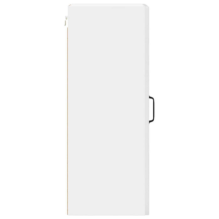 Kitchen Wall Cabinet 2 Pcs Glossy Look White 30 X 31 X 80 Cm Nnallt