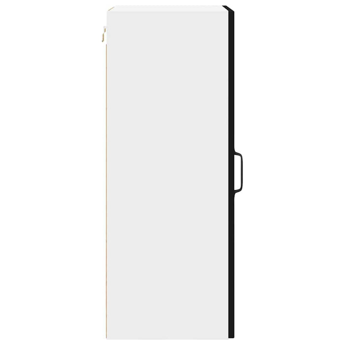 Kitchen Wall Cabinet Black 40 X 31 X 80 Cm Engineered Wood Nnalip