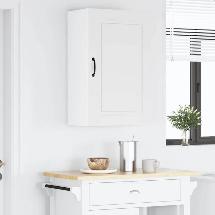 Kitchen Wall Cabinet White 50 X 31 X 80 Cm Engineered Wood Nnalna