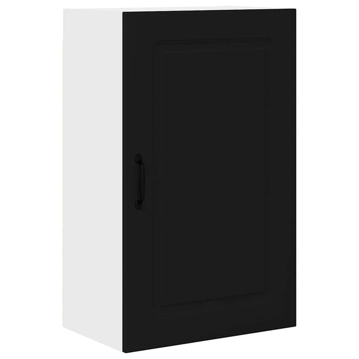 Kitchen Wall Cabinet Black 50 X 31 X 80 Cm Engineered Wood Nnalnp