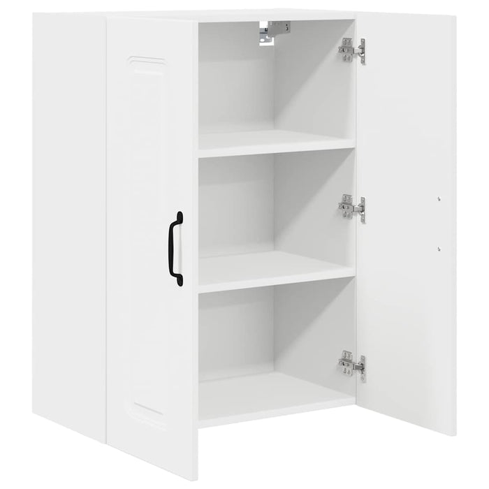 Kitchen Wall Cabinet White 60 X 31 X 80 Cm Engineered Wood Nnalka