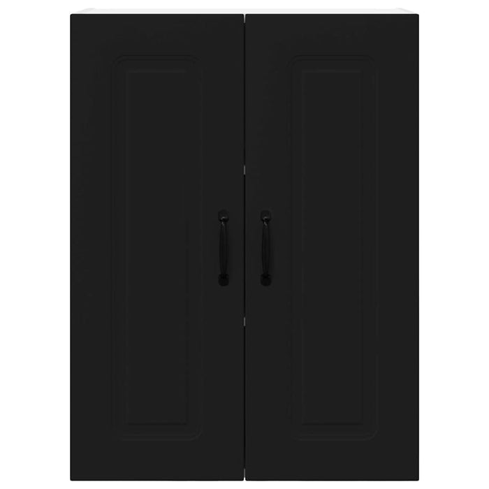 Kitchen Wall Cabinet Black 60 X 31 X 80 Cm Engineered Wood Nnalkp