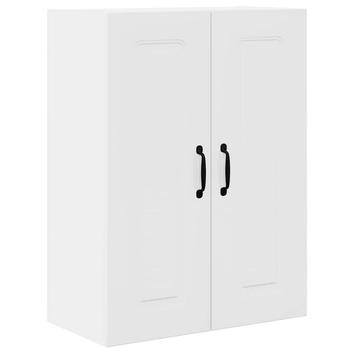 Kitchen Wall Cabinet With Door Glossy Look White 60 X 31 X 80 Cm Nnalkn
