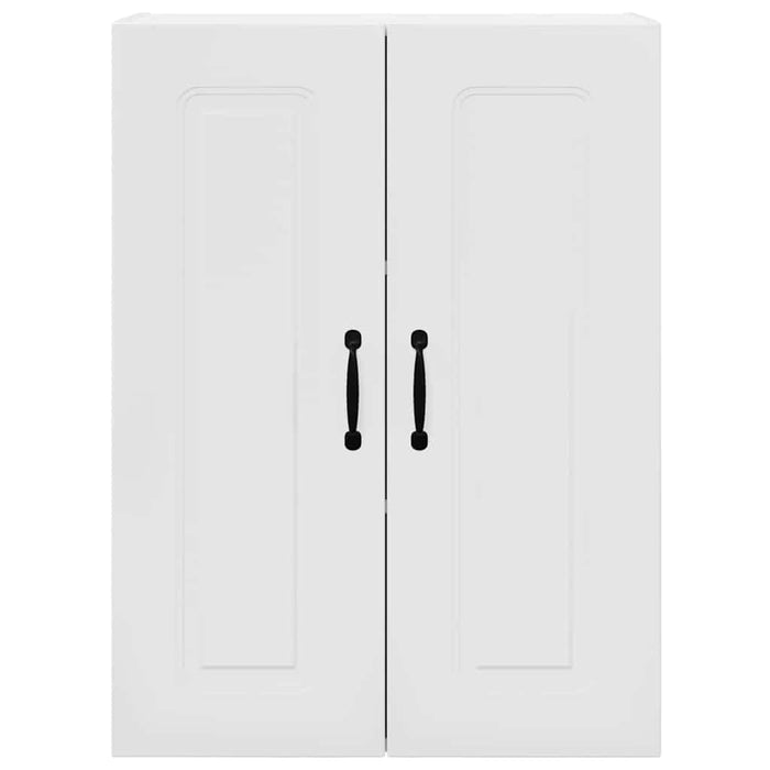 Kitchen Wall Cabinet With Door Glossy Look White 60 X 31 X 80 Cm Nnalkn