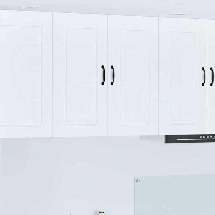 Kitchen Wall Cabinet White 80 X 31 X 80 Cm Engineered Wood Nnaiba