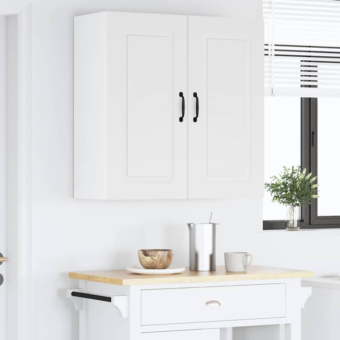 Kitchen Wall Cabinet White 80 X 31 X 80 Cm Engineered Wood Nnaiba
