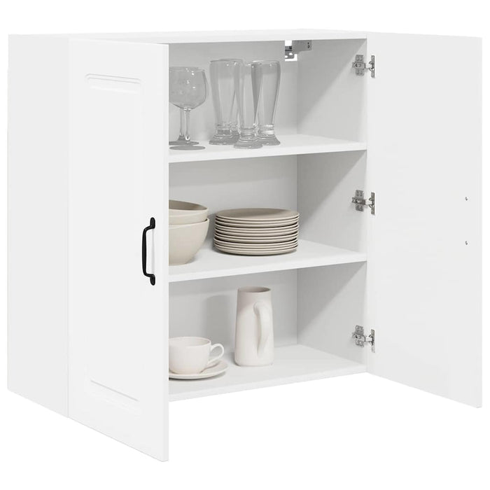 Kitchen Wall Cabinet White 80 X 31 X 80 Cm Engineered Wood Nnaiba