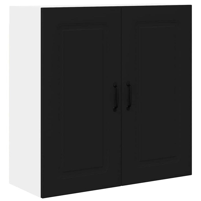 Kitchen Wall Cabinet Black 80 X 31 X 80 Cm Engineered Wood Nnaibp