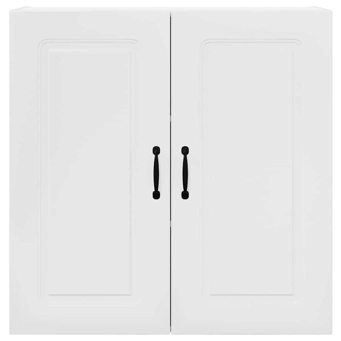 Kitchen Wall Cabinet With Door Glossy Look White 80 X 31 X 80 Cm Nnaibn