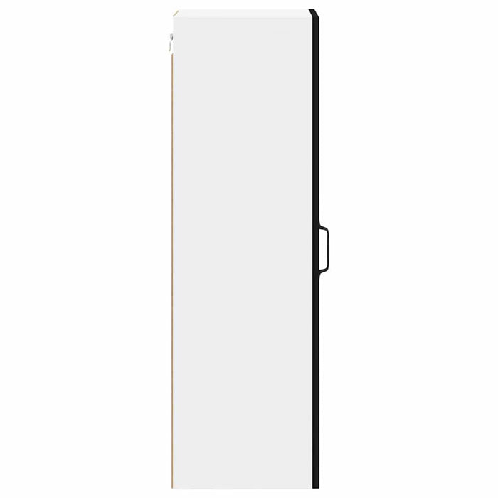 Kitchen Wall Cabinet Black 30 X 31 X 100 Cm Engineered Wood Nnaipp